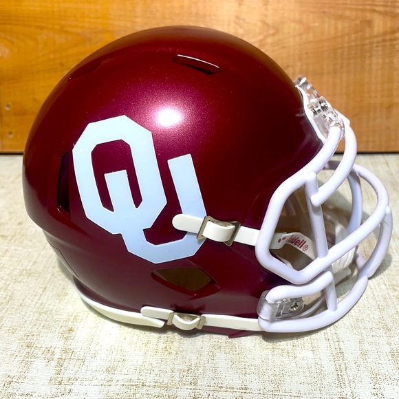 Oklahoma University Riddell Mini Helmet! - Picture 5 of 12